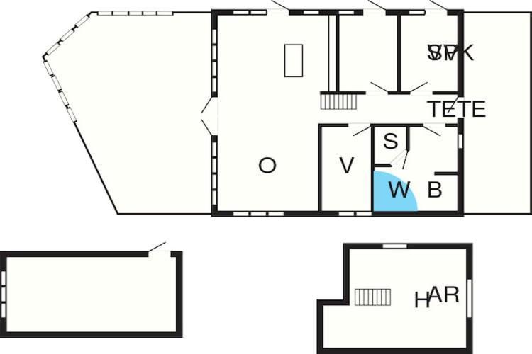 8 Person Holiday Home In L Kken Lokken Bagian luar foto